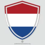 Nederlandsk flagg våpenskjold