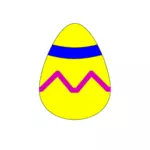 Image clipart vectoriel d'oeuf de Pâques
