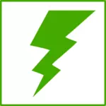 Eco energy vector icon
