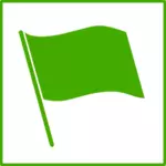 Icon Векторный флаг эко