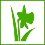 Eco flower ikona