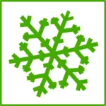 Eco snö vektor icon