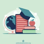School and education graphic concept