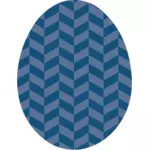 Gráficos de vetor de ovo de Páscoa decorativa