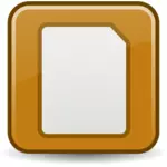 Document icône vector clipart