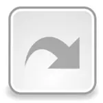 Image en niveaux de gris de l'icône de téléchargement