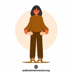 Empty pockets vector
