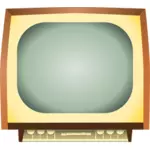 Vintage immagine vettoriale TV