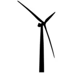 Wind turbine vector illustraties