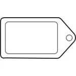 Label icon vector clip art