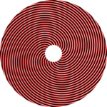 Colorful round shape with text | Public domain vectors