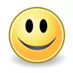 Smiley gezicht pictogram vector afbeelding