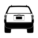 SUV vehicle vector clip art graphics
