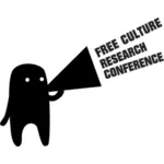 Logo voor research conferentie