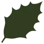 Vectorul de silueta frunze