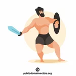 Lutando gladiador