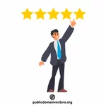 Five star feedback