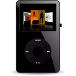Vektor image av iPod media player