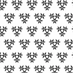 Floral pattern white background