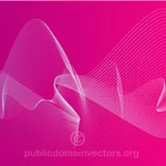 Ilustrasi vektor abstrak Pink