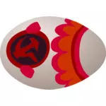Sovjetiske egg tegn vektor bilde