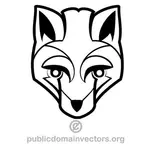 Fox vector clip art