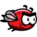 Un bug di rosso