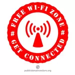 Zona de acesso Wi-Fi gratuito