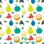 Fruit pattern vector