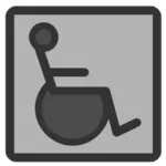 Access icon vector clip art