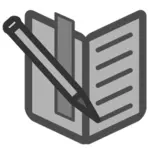Redigera ikonen Ikon för bokmärken ClipArt