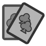 Playing cards poker icon