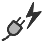 Power icon clip art