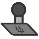 Vektorový obrázek ikony razítka