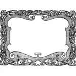Vector of a thick border frame