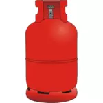 Vektor ClipArt-bilder av gas flaska 12kg