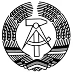 Black and white emblem