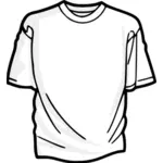 T-shirt em branco