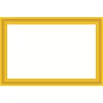Gold frame vector clip art