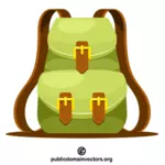 حقيبة ظهر خضراء