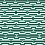 Warna hijau pola geometris