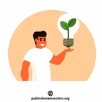 Green energy concept