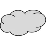 Imagem de nuvem cinza