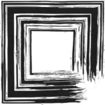 Grunge frame vector afbeelding