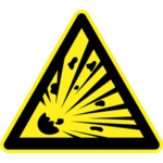 Vector clip art of round bio-hazard sign | Public domain vectors