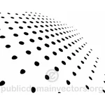 Halftone dots vector graphics