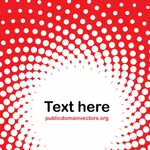 Halftone red vector background