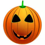 Cor Halloween emoticon vetor clip-art