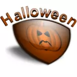 Halloween scudo vectior disegno