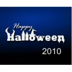 Ilustración de vector de cartel de feliz Halloween